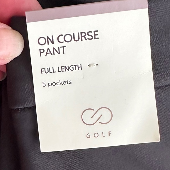 Calia On Course Power Sculpt Stretch Golf Pants Black 14 NWT Activewear Outdoors - Picture 9 of 16